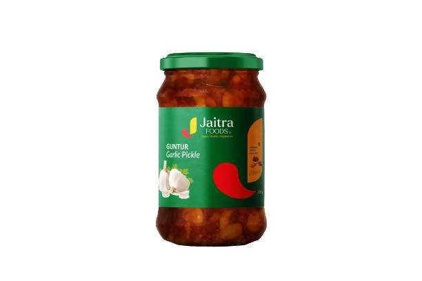 Jaitra Foods Guntur Garlic Pickle - Distacart