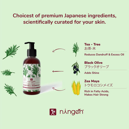 Ningen Tea Tree Hair Fall Shampoo - Distacart