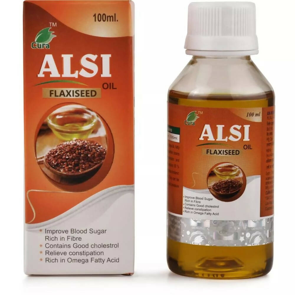 Cura Alsi Flaxiseed Oil - Distacart