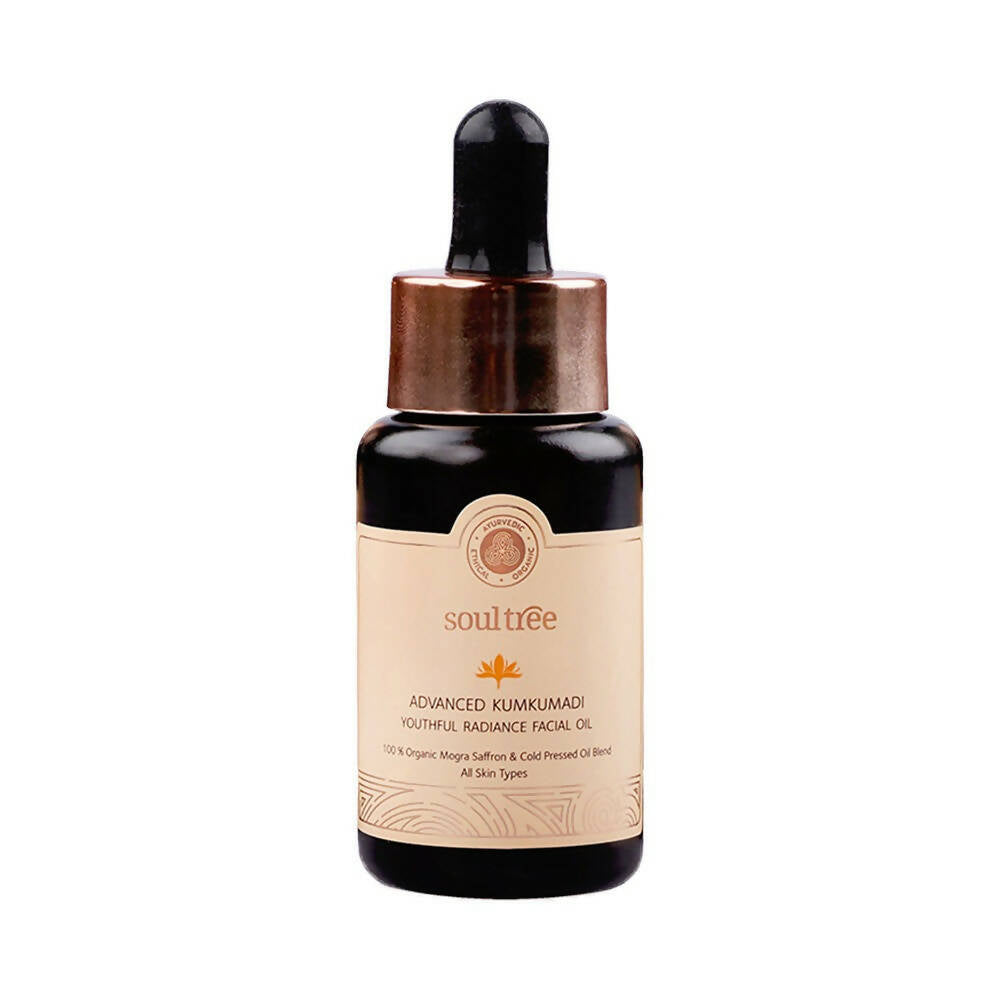 Soultree Advanced Kumkumadi Youthful Radiance Facial Oil - Distacart