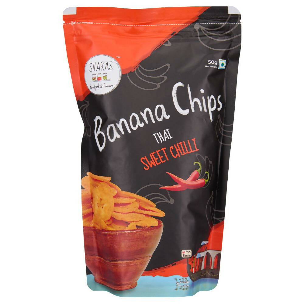 Svaras kerala banana chips thai sweet chilli 50g (1)