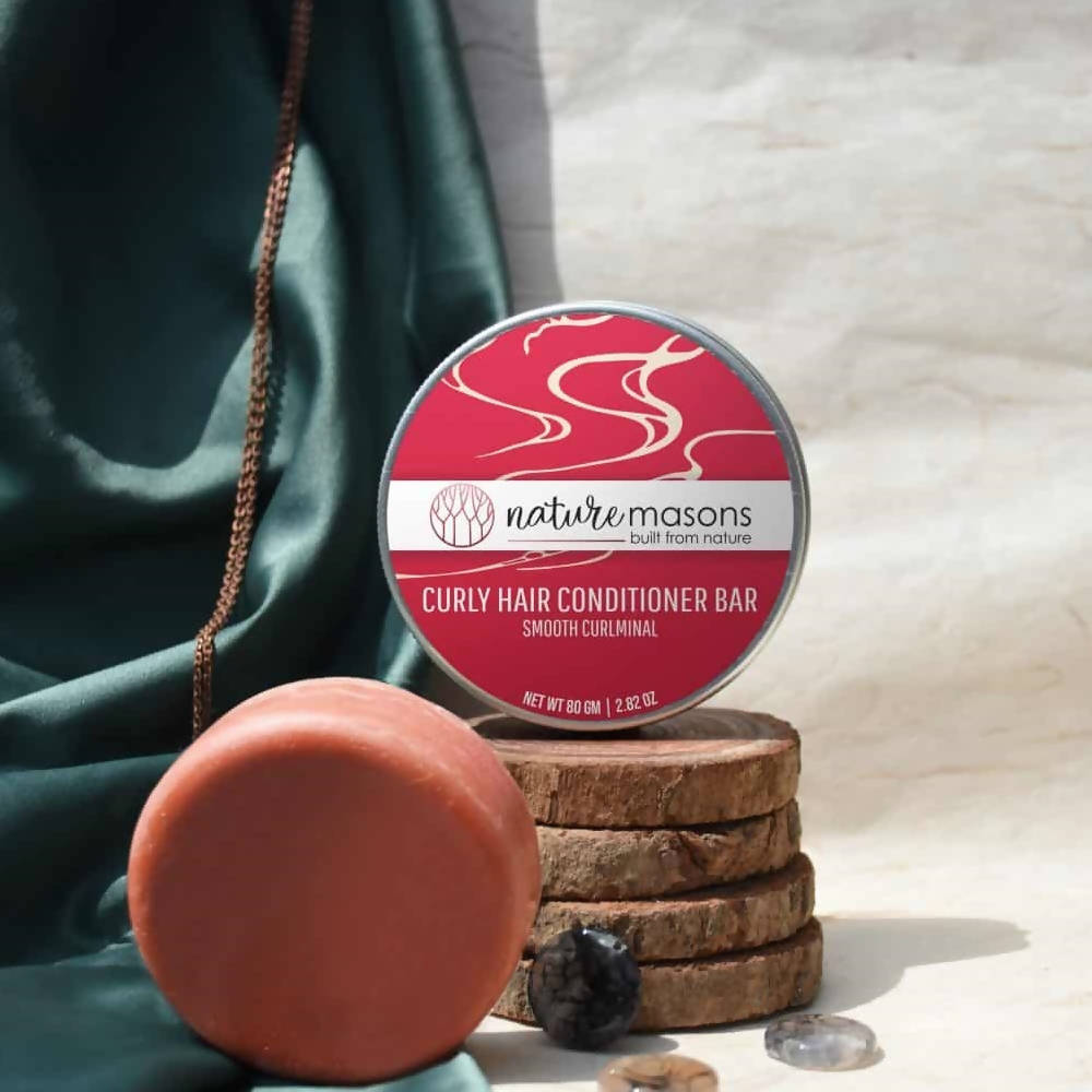 Nature Masons Smooth Curlminal Curly Hair Conditioner Bar - Distacart