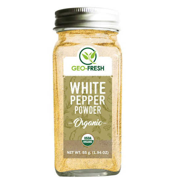 Geo-Fresh Organic White Pepper Powder - Distacart