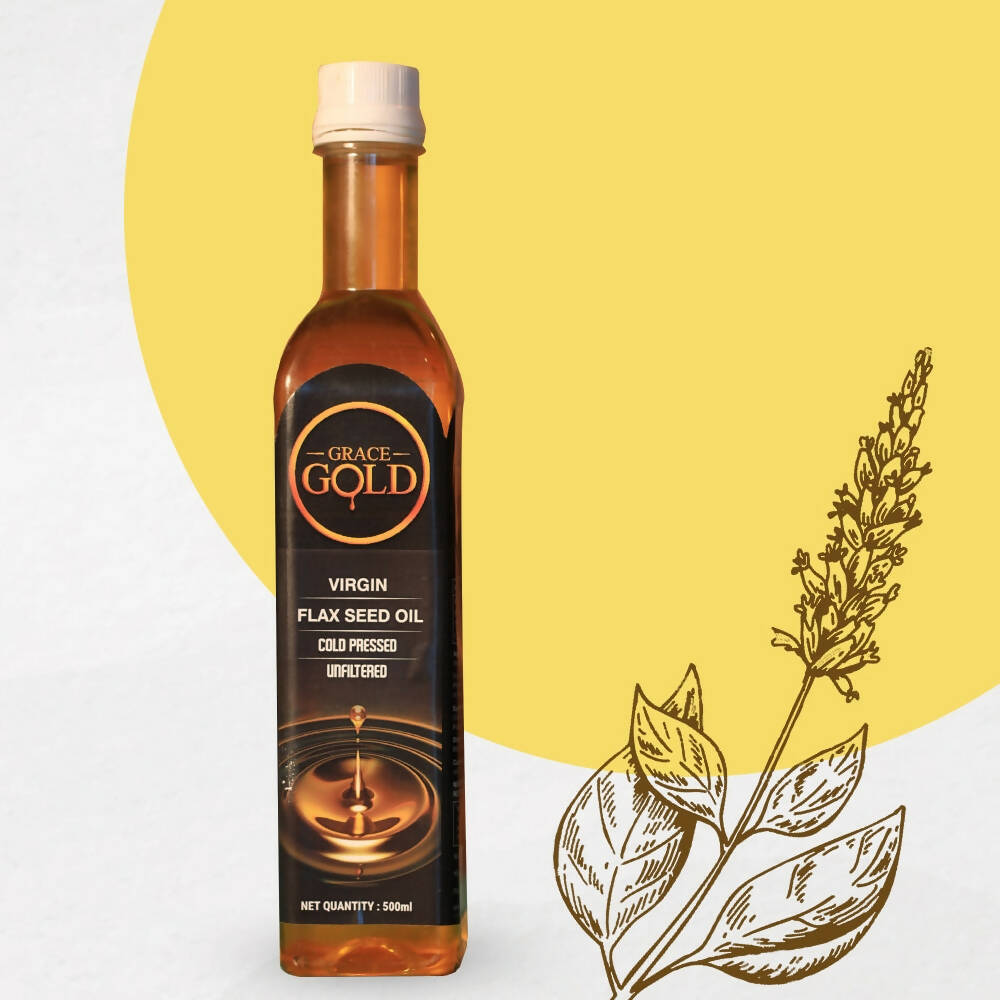 Grace Gold Cold Pressed Virgin Flaxseed Oil - Distacart