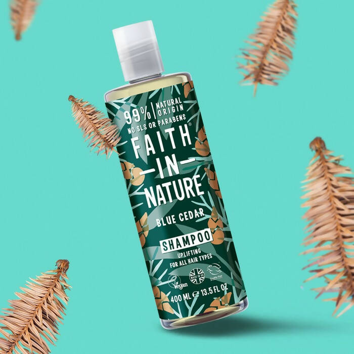 Faith In Nature Blue Cedar Shampoo - Distacart