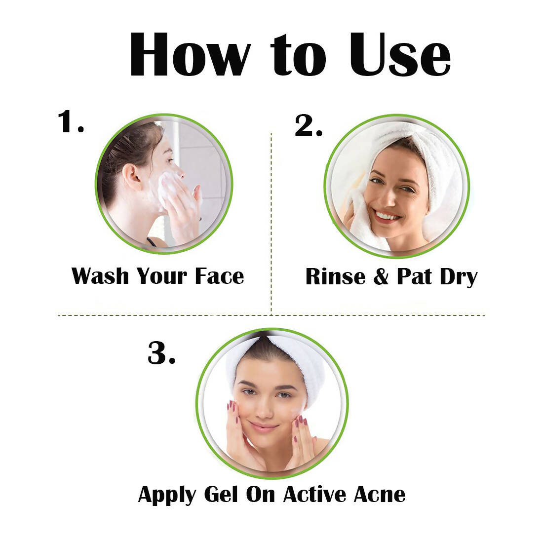 Vigini 35% Actives Acne Pit Scars Spot Stop Face Day Night Gel for Men Women - Distacart