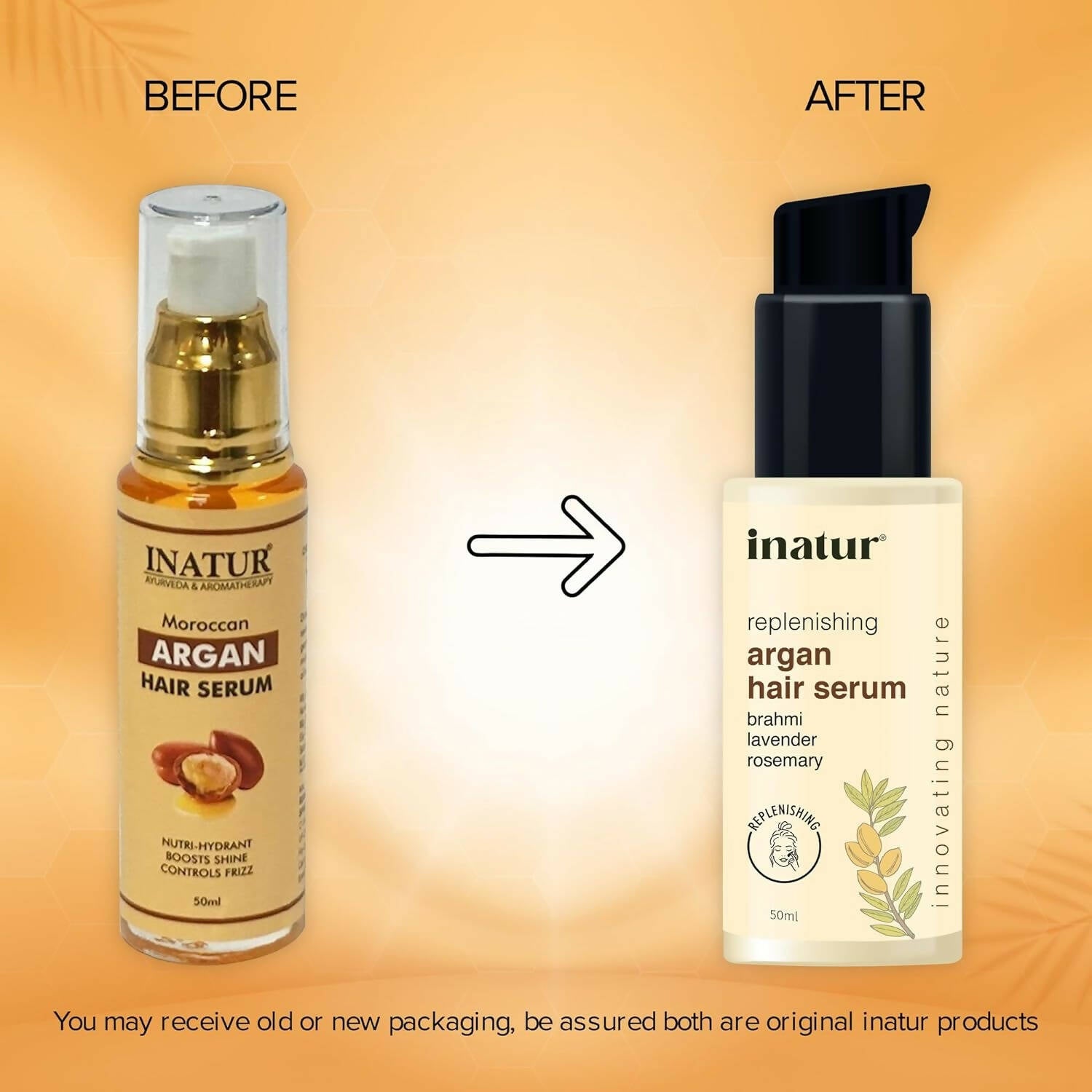 Inatur Argan Hair Serum - Distacart