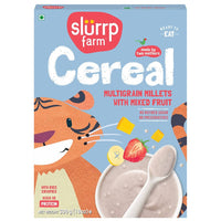 Thumbnail for Slurrp Farm Multigrain Millets with Mixed Fruits Cereal