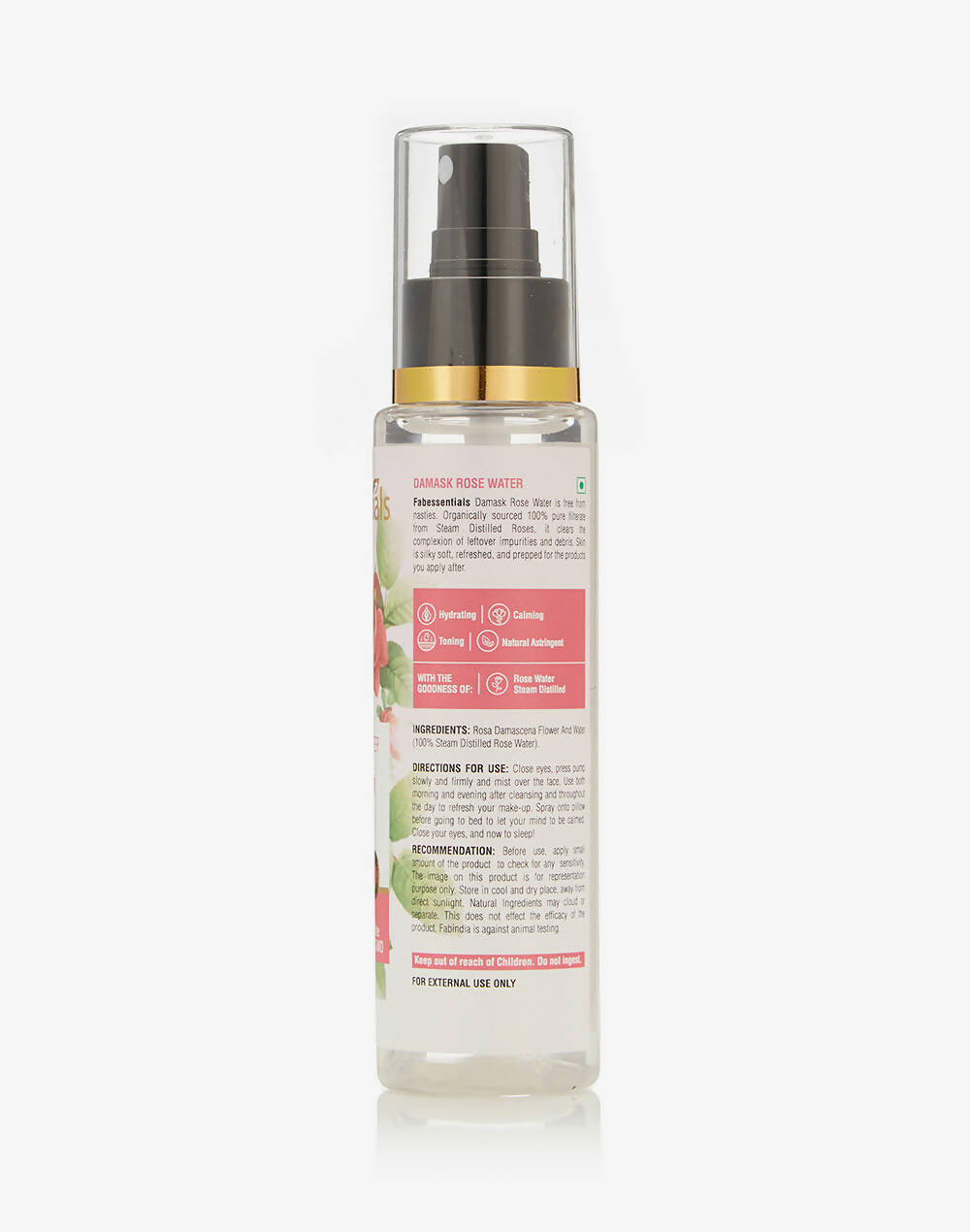 Fabessentials Damask Rose Water - Distacart