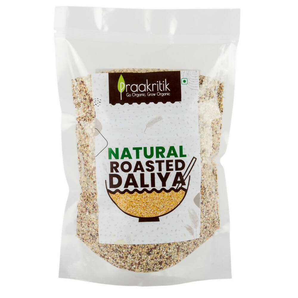 Praakritik Natural Roasted Mix Daliya - Distacart