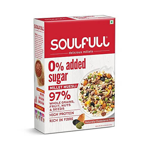 Soulfull 0% added Sugar Millet Muesli