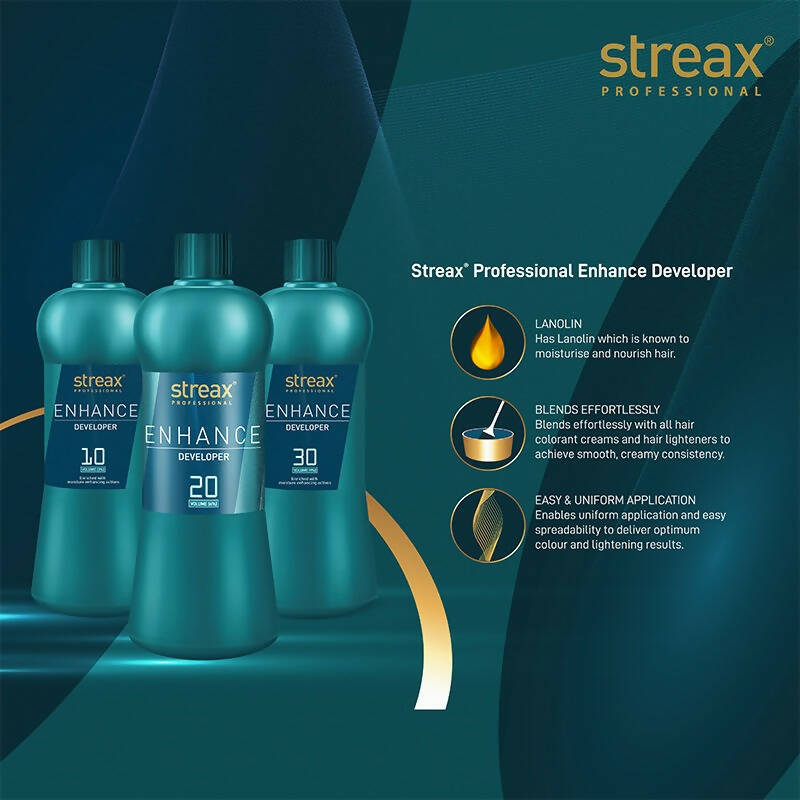 Streax Professional Enhance Developer - 20 Volume - Distacart