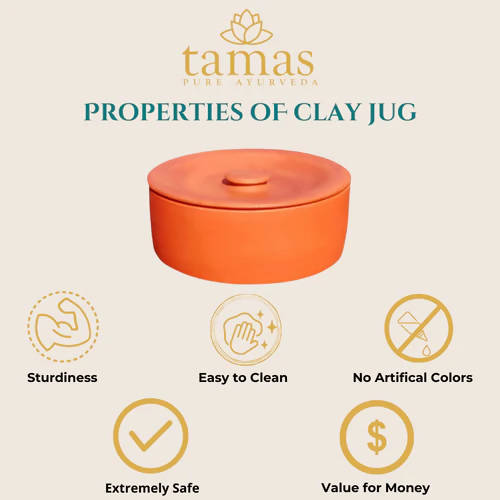 Tamas Handmade & Eco-Friendly Earthen (Clay/ Terracotta) Dahi Handi - Distacart