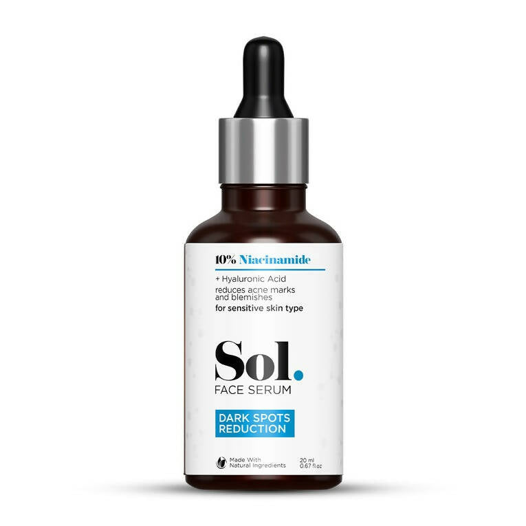 The Man Company Sol. 10% Niacinamide Dark Spots Reduction Face Serum - Distacart