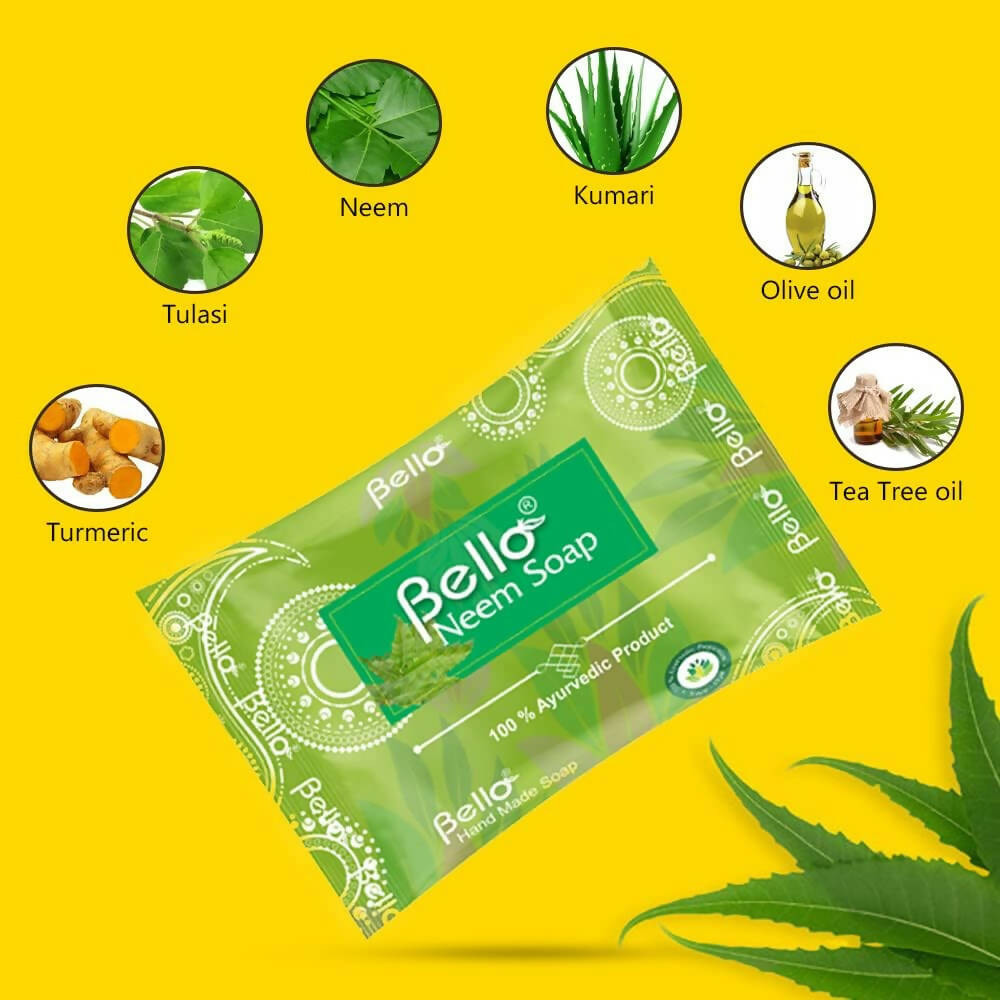Bello Herbals Herbal Neem Soap - Distacart