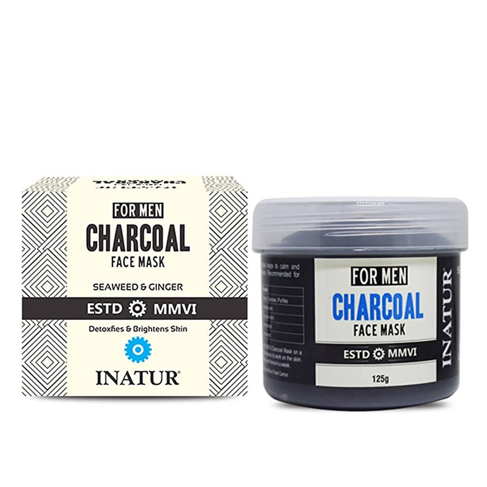 Inatur Charcoal Face Mask For Men