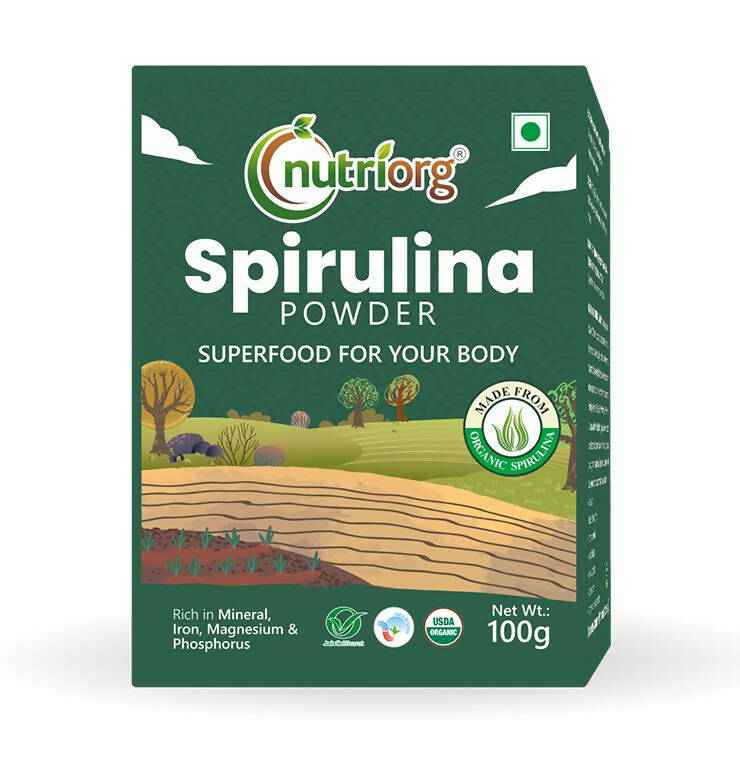 Nutriorg Spirulina Powder - Distacart