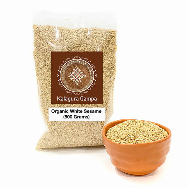 Kalagura Gampa Organic White Sesame