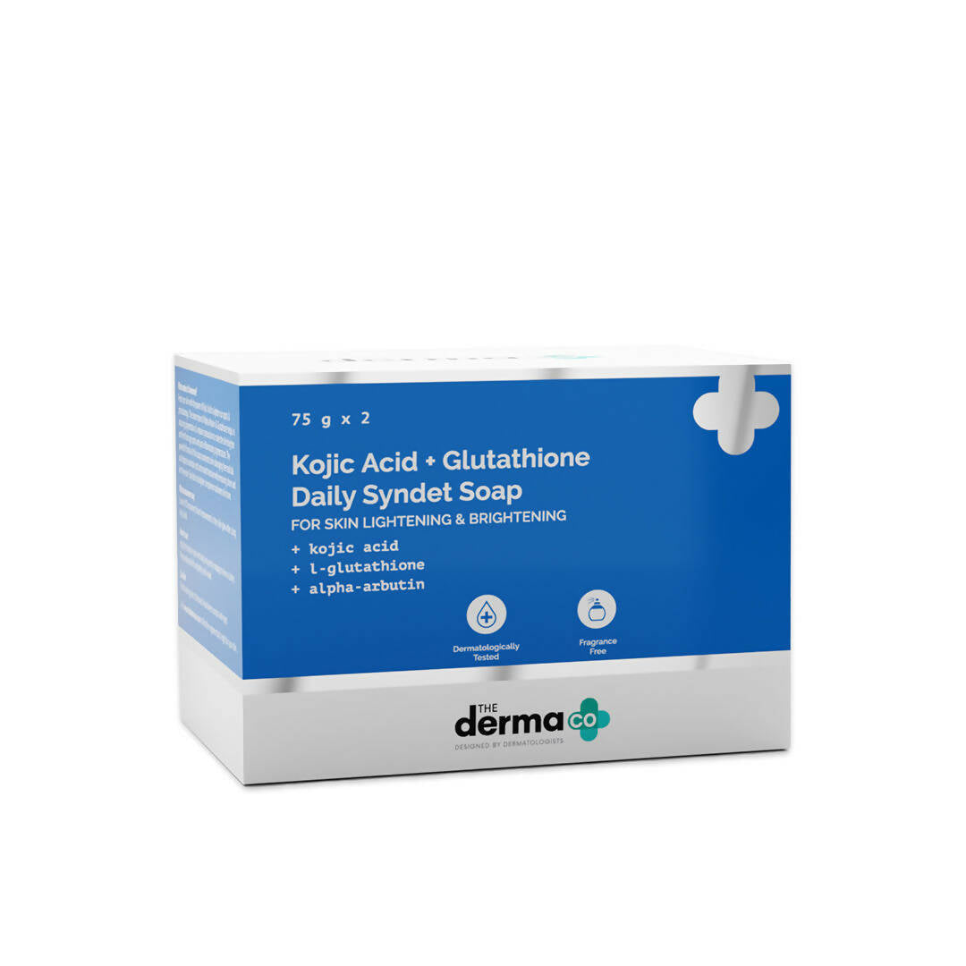 The Derma Co Kojic Acid Syndet Soap with Glutathione - Distacart