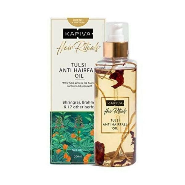 Kapiva Ayurveda Hair Rituals Tulsi Anti Hairfall Oil - Distacart