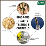 Thumbnail for Vaadi Herbals Ginger 100% Pure Essential Oil Therapeutic Grade - Distacart