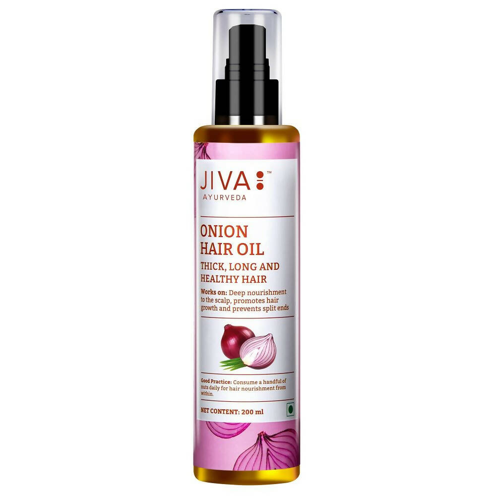 Jiva Ayurveda Onion Hair Oil - Distacart