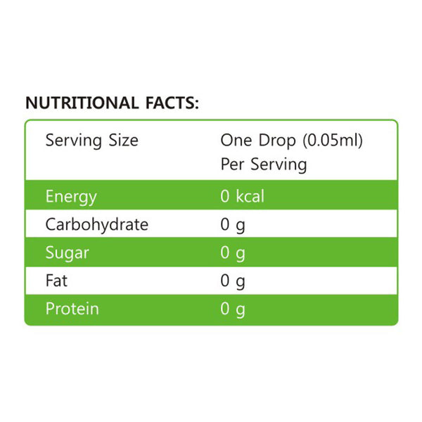 Zevic Stevia Zero Calorie Liquid 250 Drops