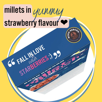 Born Reborn Strawberry Millet Munch - Milky Way Crunch - Distacart