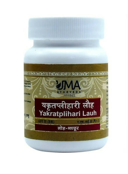 Uma Ayurveda Yakrtplihari Loh Tablets - Distacart