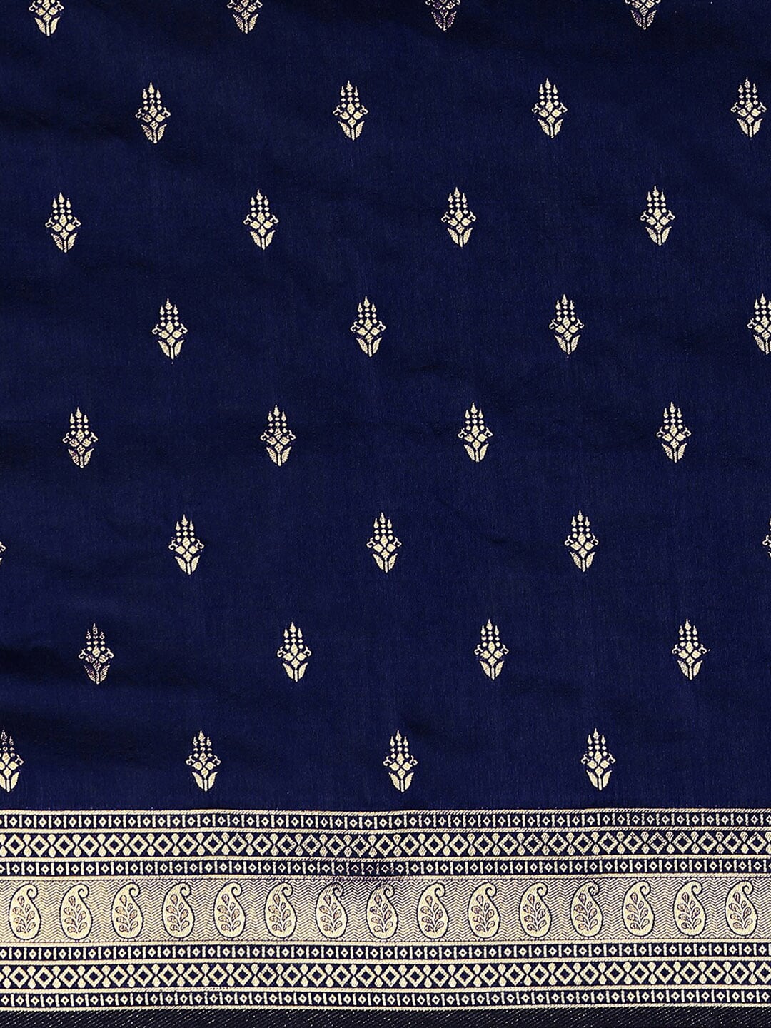 Mitera Ethnic Motifs Woven Design Zari Banarasi Saree - Distacart