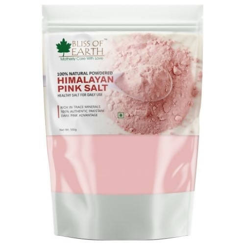 Bliss of Earth Pure Himalayan Pink Salt Powder - Distacart