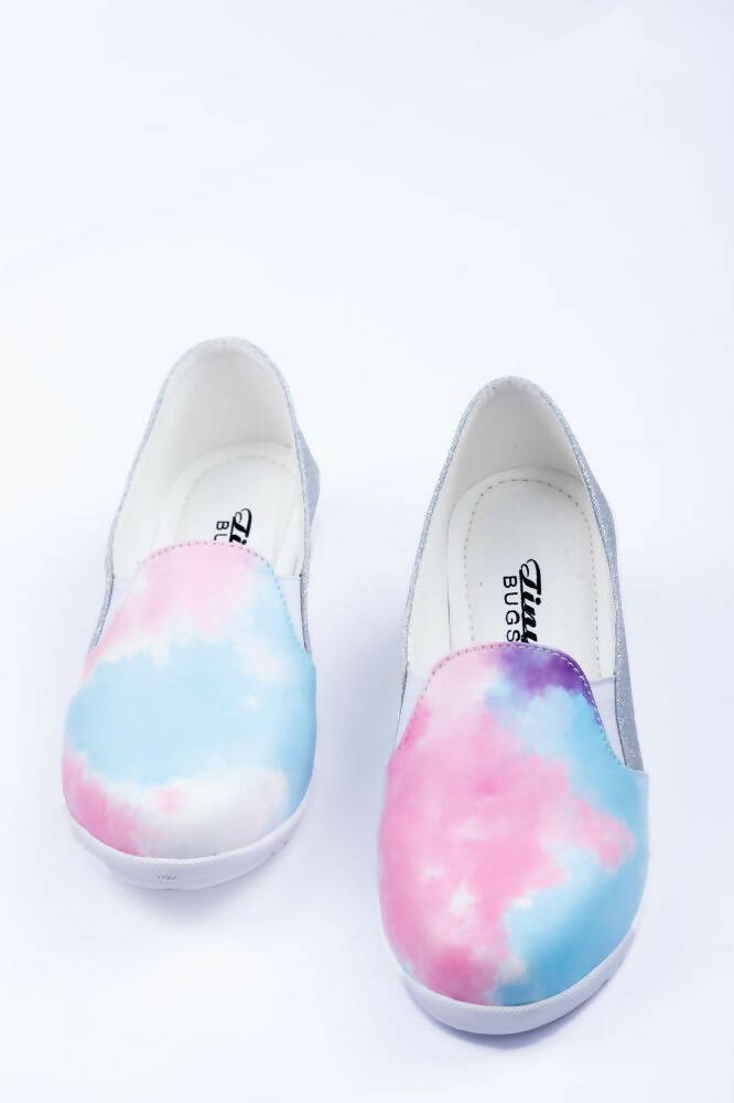 Tiny Bugs Girls Multi Color Prited Flat Casual Wear Ballerinas - Multi Color - Distacart