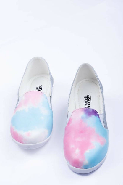 Tiny Bugs Girls Multi Color Prited Flat Casual Wear Ballerinas - Multi Color - Distacart
