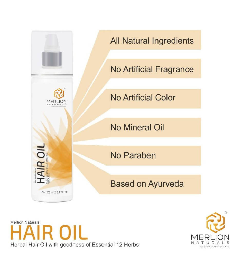 Merlion Naturals Herbal Hair Oil - Distacart