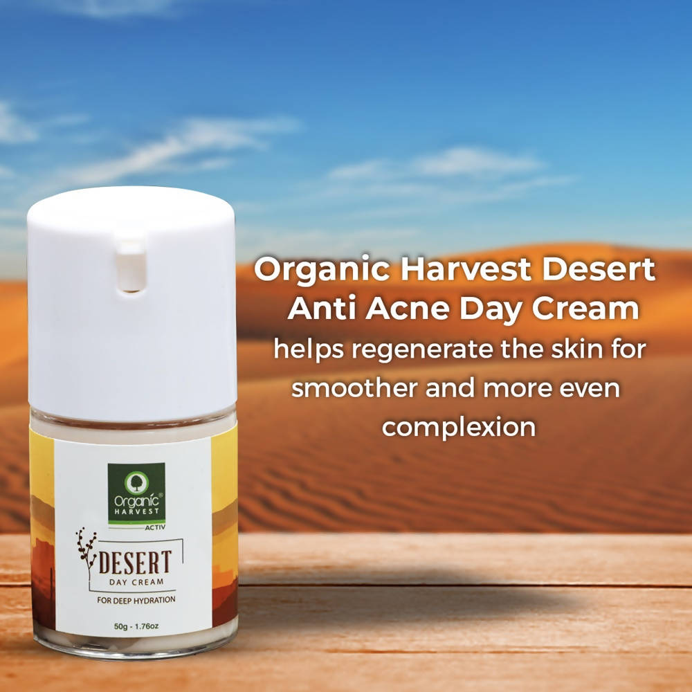 Organic Harvest Desert Day Cream For Deep Hydration support