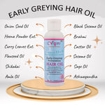 Thumbnail for Vigini Early Anti Greying Hair Care Oil with Amla, Onion Seed Oil, Flaxseed Oil - Distacart