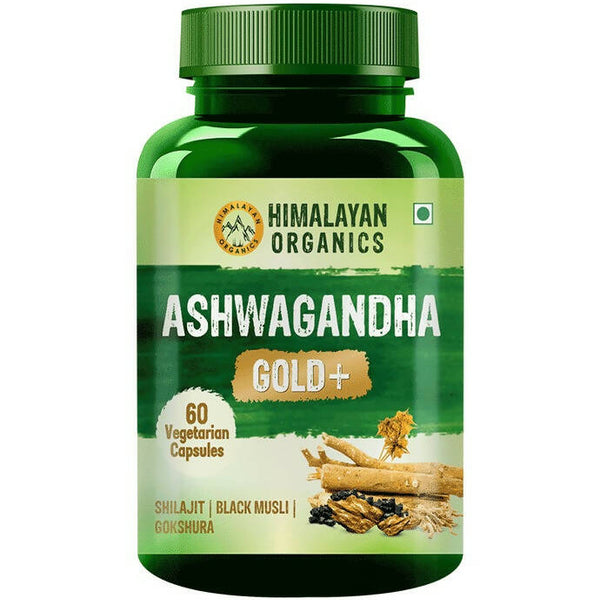 Himalayan Organics Ashwagandha Gold+ Capsules - Distacart