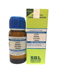 Thumbnail for SBL Homeopathy Silica Marina Dilution - 1000 ch/ 30 ml