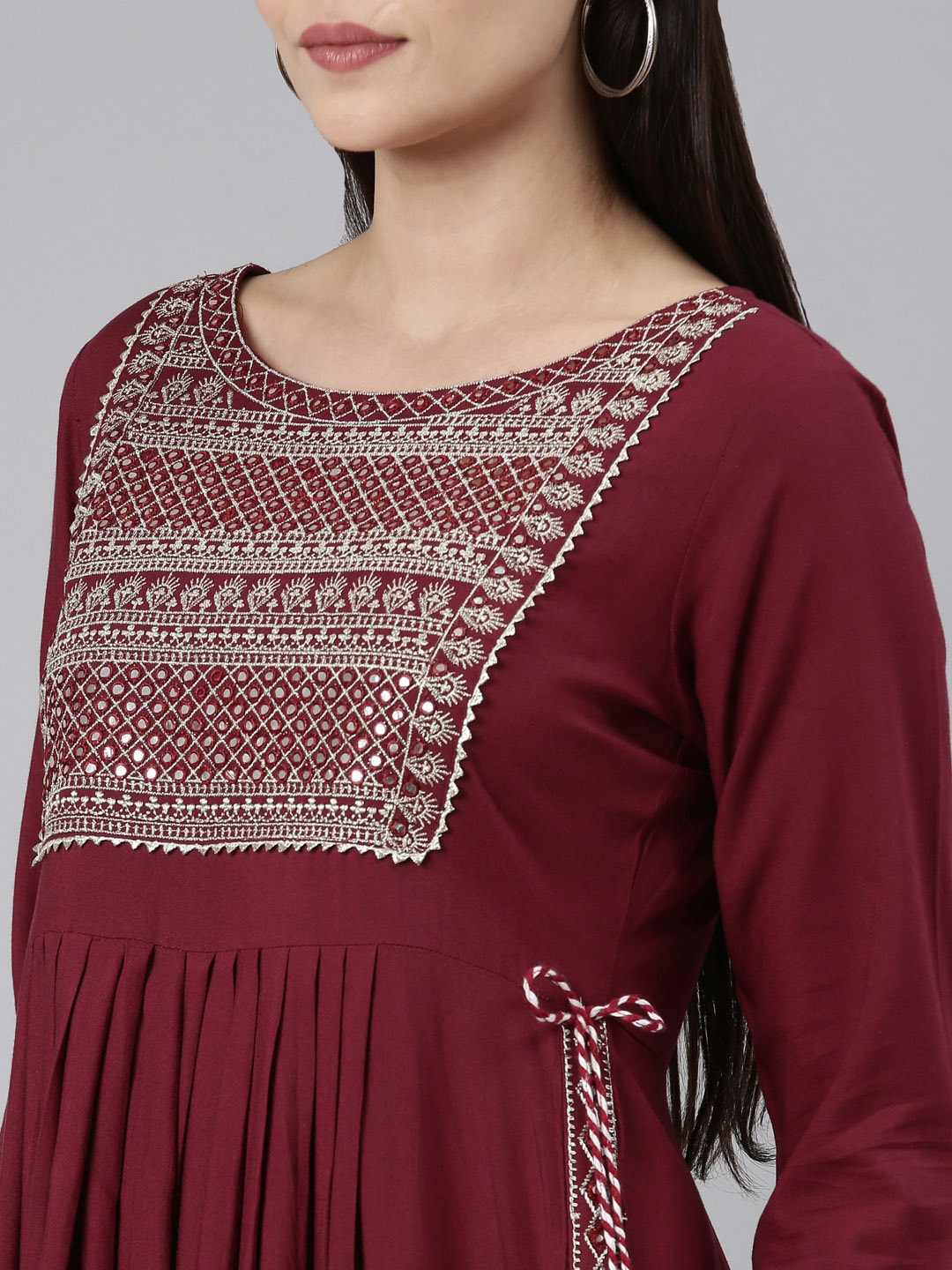 Kalini Women Ethnic Motifs Embroidered Kurta With Trousers & Dupatta - Distacart