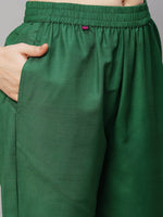 Thumbnail for Kalini Leheriya Printed Thread Work Kurta With Trousers & Dupatta - Distacart