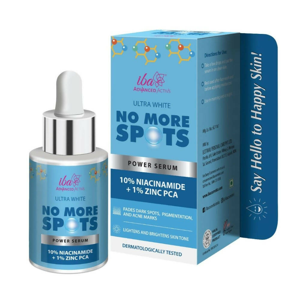 Iba Advanced Activs Ultra White No More Spots Power Serum - Distacart