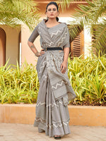 Thumbnail for Saree Mall Striped Art Silk Taant Sarees - Distacart