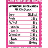 Thumbnail for Bikanervala Milk Cake nutritional information
