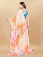 Thumbnail for Kalini Abstract Printed Saree - Distacart