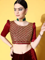 Thumbnail for Mitera Solid Saree with Embroidered border - Distacart