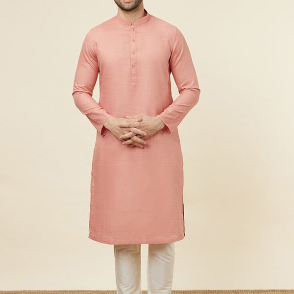 Manyavar Mandarin Collar Kurta with Pyjamas - Distacart