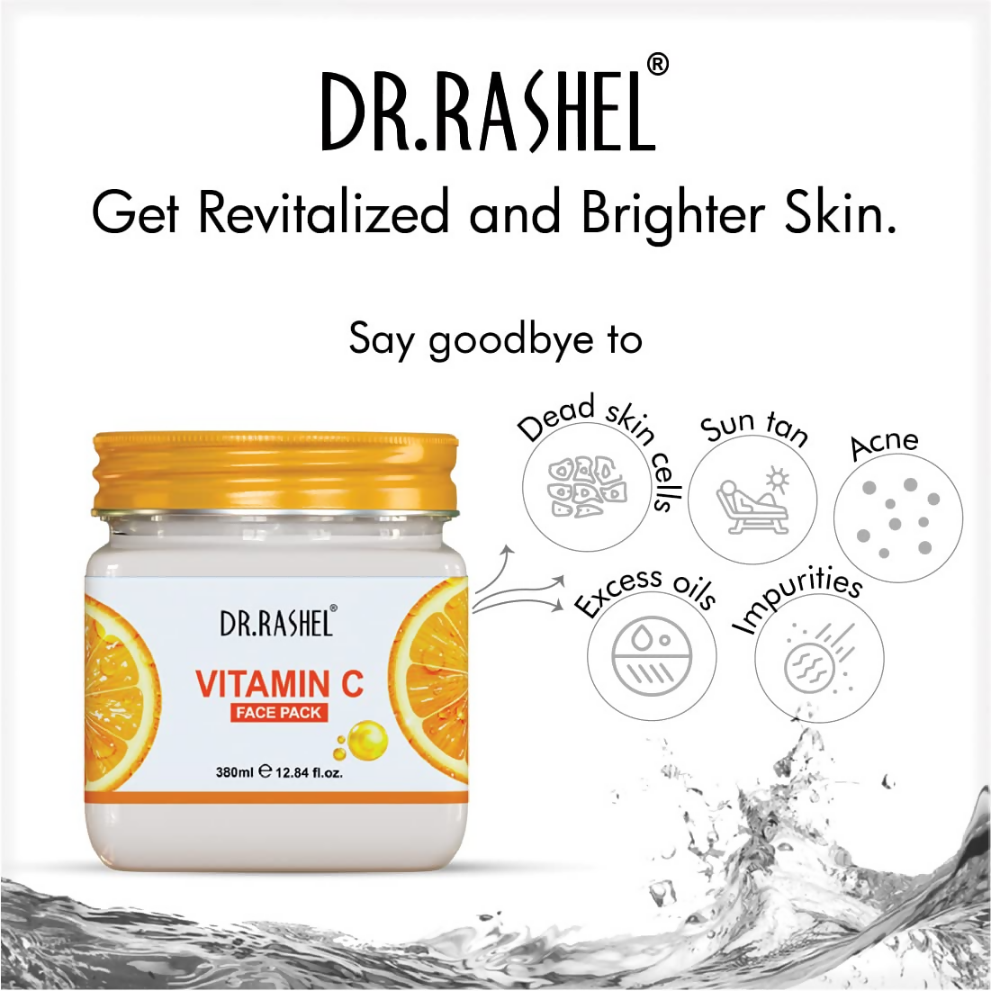 Dr.Rashel Vitamin C Face Pack - Distacart