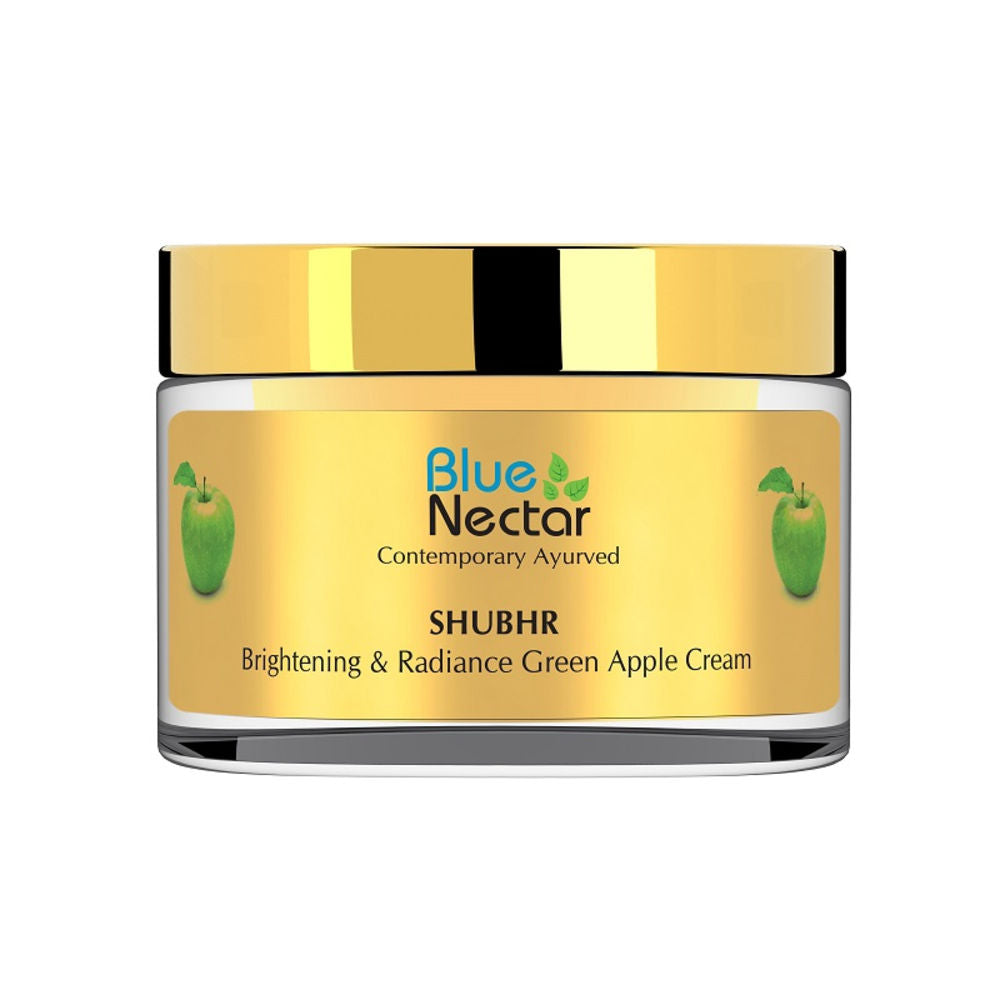 Blue Nectar Brightening & Radiance Green Apple Cream for Men 50 gm