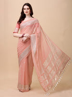 Thumbnail for Kalini Ethnic Motifs Printed Silk Cotton Saree - Distacart