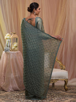 Thumbnail for Koskii Embellished Embroidered Saree - Distacart